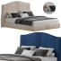 Bett Artemest Carpanese Home Padded - Eldor 0161
