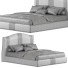 Bett Artemest Carpanese Home Padded - Eldor 0161