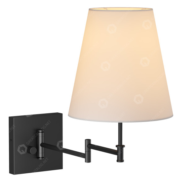 Бра Jagdeep Plug-in Swing Arm by 17 Stories 3D модель