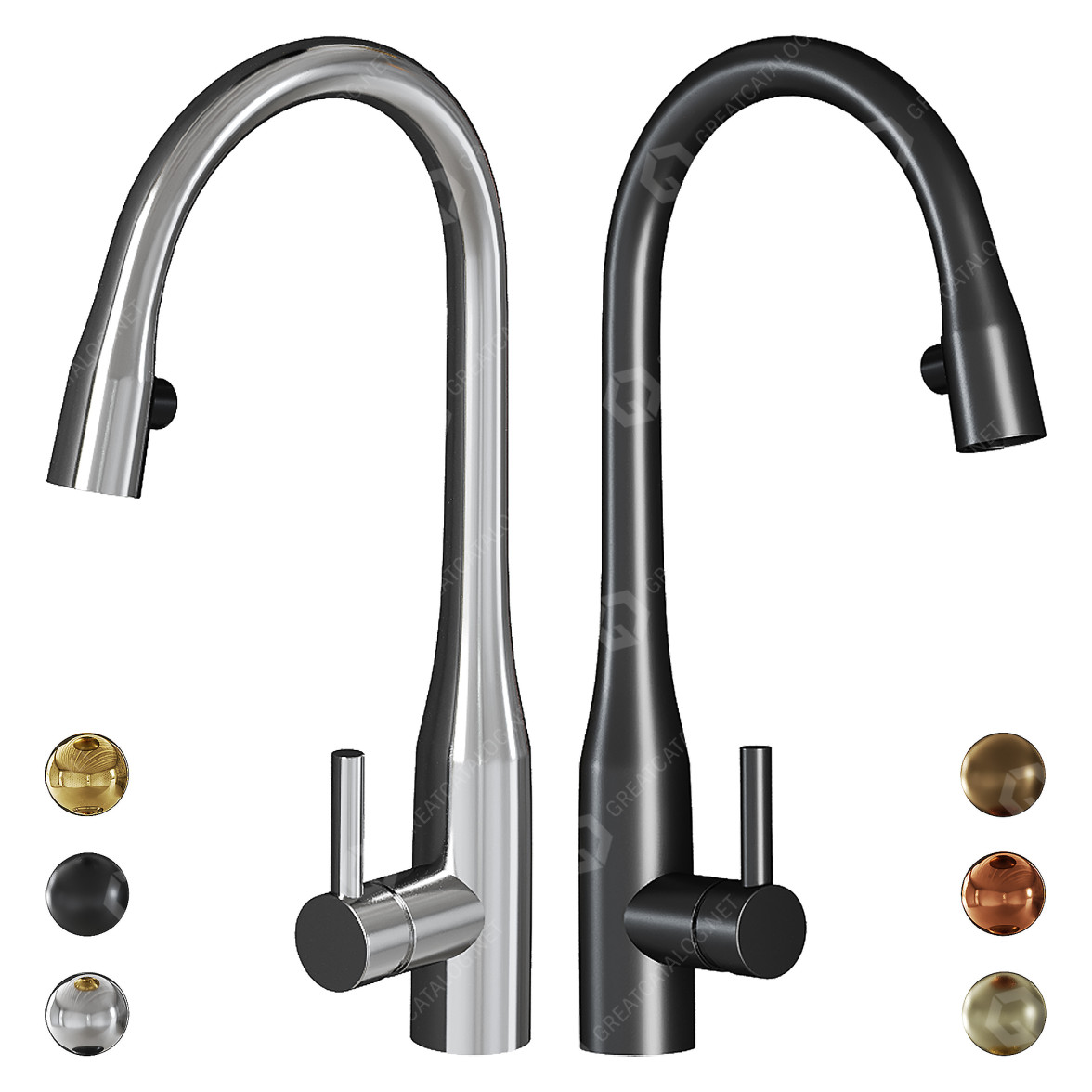 Faucet Franke KWC Eve 3D model GreatCatalog 20261