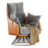 Armchair Gamma Gloss Swivel - Sohib3d
