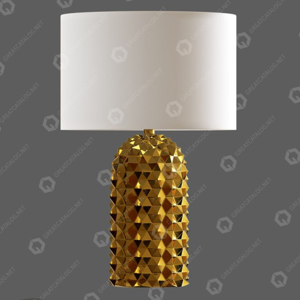Tischlampe Yellow 3D-Modell