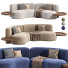 Sofa und Couchtische Oze by Christophe Delcourt - Eldor 0161