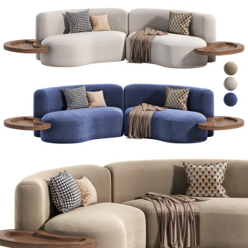 Sofa und Couchtische Oze by Christophe Delcourt