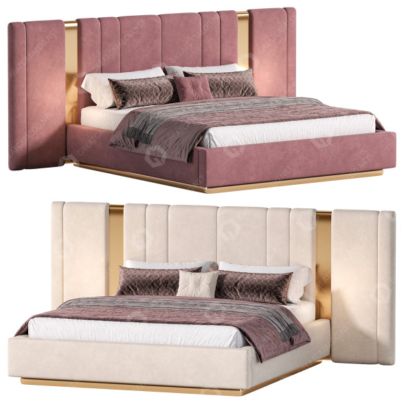 Bett Evanyrouse Dharmi 3D-Modell
