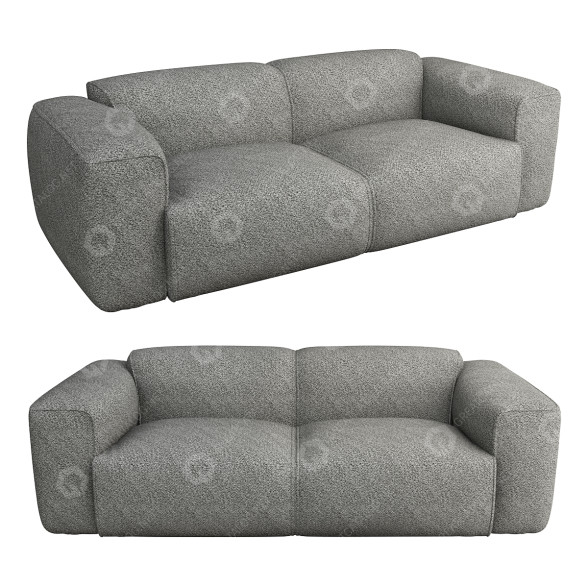 Sofa Hudson 3D-Modell