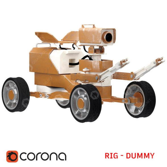 Іграшка Rig Dummy 3D модель