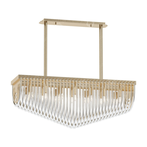 Chandelier Hifigeny Luxury Rectangular Paris 3D model