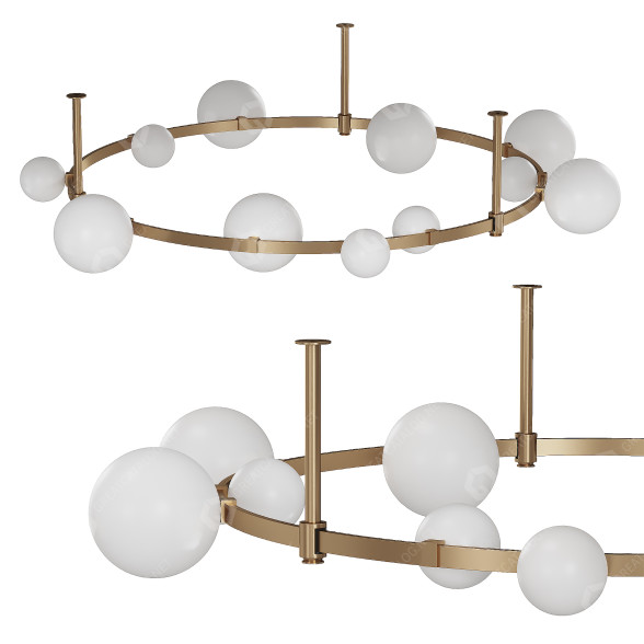 Lustre Aur Bubble modèle 3D