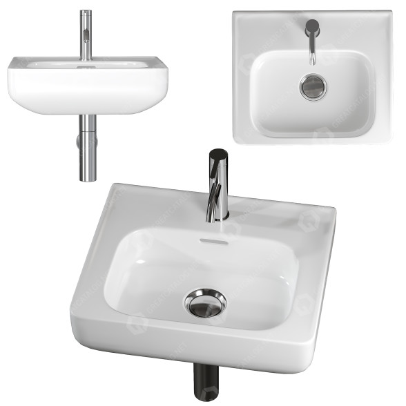 Lavabo Duravit Soleil modèle 3D