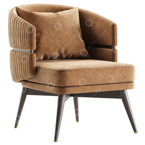 Sillón Aster Billy Modelo 3D