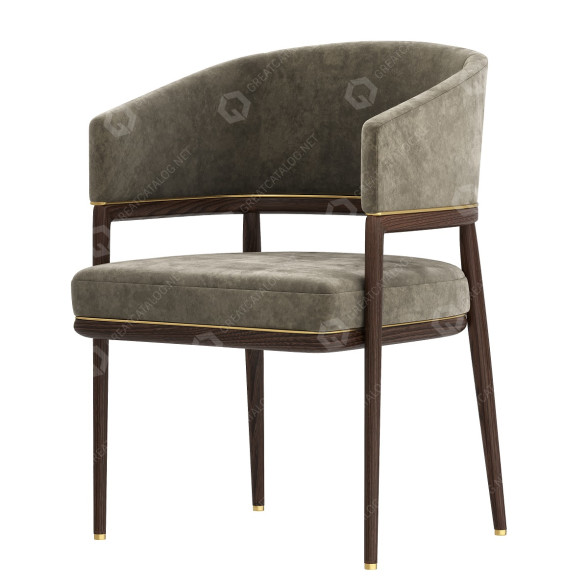 Stuhl French Italian Mark Dinning 3D-Modell