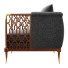 Armchair Caracole Lattice Entertain You - Sohib3d