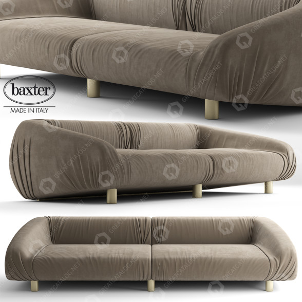 Sofa Baxter Fold 3D-Modell