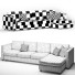 Sofa IKEA Finnala 4-Seat Gray - MegaTop3d