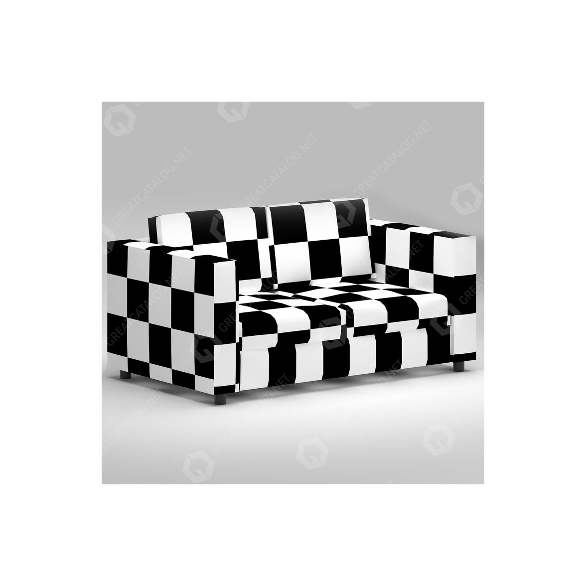 Sofa IKEA Finnala 3D model・Download 3D models・Great Catalog