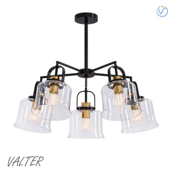 Chandelier Valter 5 3D model