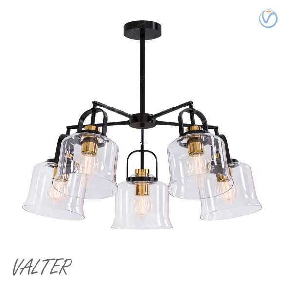 Chandelier Valter 5 3D model