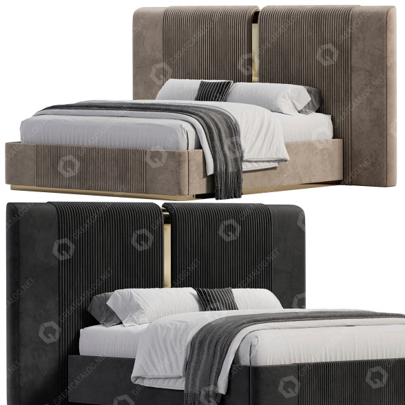 Bed Evmoda Trend Modern 3D model