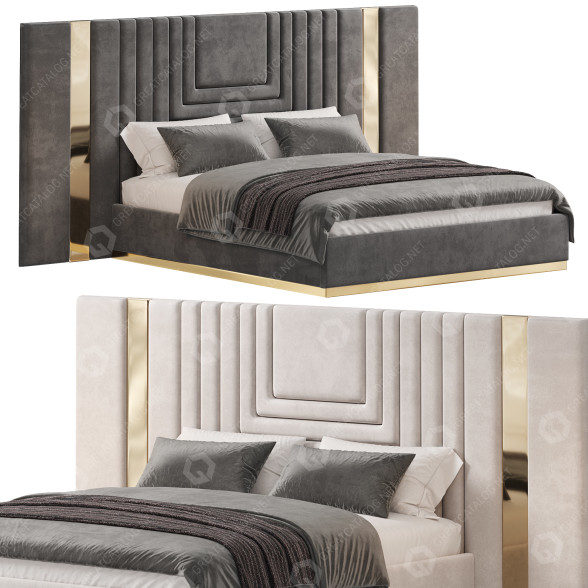 Bed Evmoda Madlen Modern 3D model