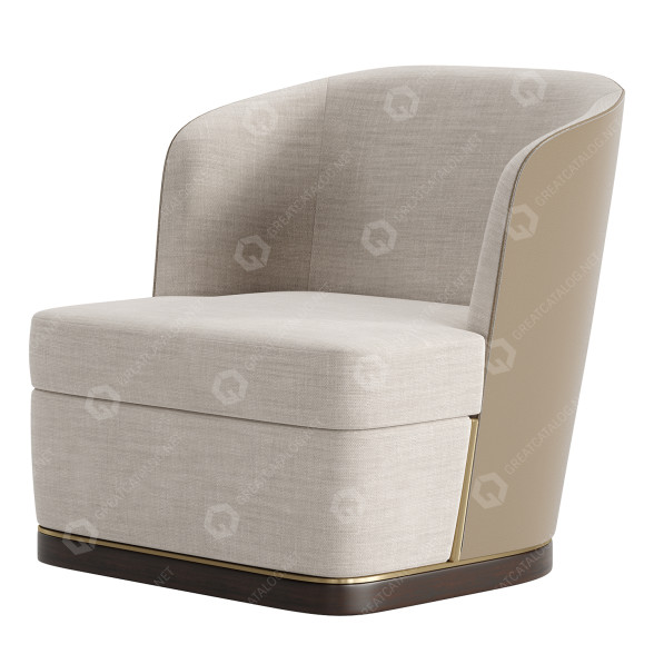 Fauteuil Aster Michael modèle 3D