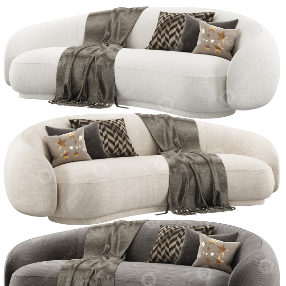 Sofa JWDA Julep 3D-Modell