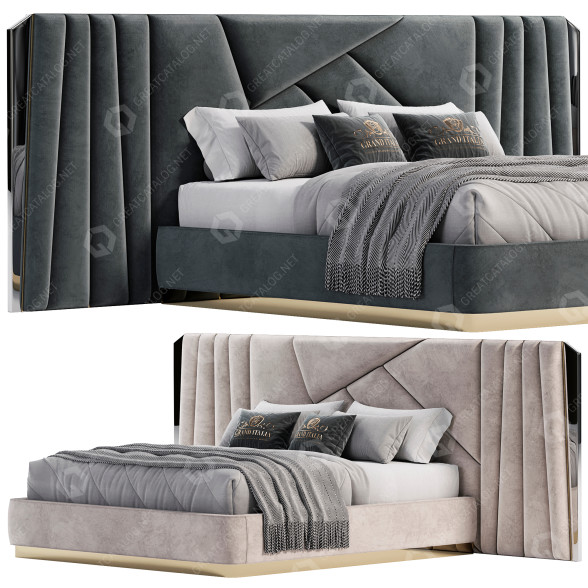 Bett Valderamobili Mascari 3D-Modell