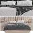Bed and Bedside Tables Nucca by Beni Arayin - Theorema