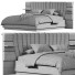 Bed and Bedside Tables Nucca by Beni Arayin - Theorema
