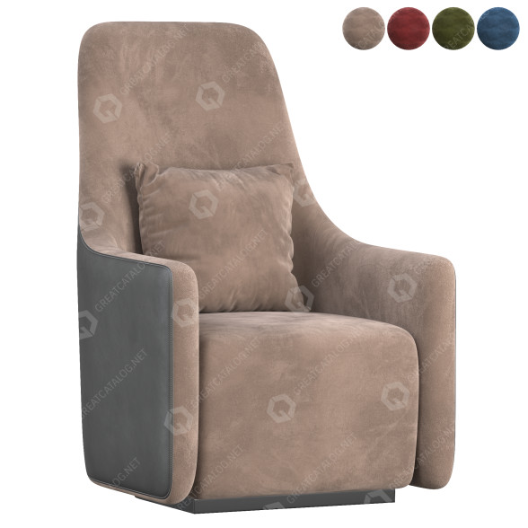 Sessel Walter Knoll Foster 520 3D-Modell