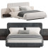 Cama y mesitas de noche Domkapa Amanda - Zikkoo