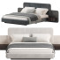 Cama y mesitas de noche Domkapa Amanda - Zikkoo