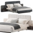 Cama y mesitas de noche Domkapa Amanda - Zikkoo