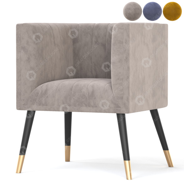 Кресло Forever Furniture Jackson Mustard 3D модель