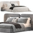 Cama y mesita de noche The High Wall Dorris - Zikkoo