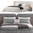Cama y mesita de noche The High Wall Dorris - Zikkoo