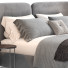 Cama y mesita de noche The High Wall Dorris - Zikkoo