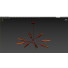Lustre David Weeks Studio Torroja Cross - Moxito