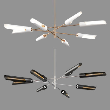 Chandelier David Weeks Studio Torroja Cross