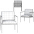 Стул Sauder Boulevard Cafe Metal Lounge Charcoal Gray Finish - Isomiddinvfx1995