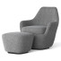Armchair and Ottoman Ligne Roset Amedee by Marie Christine Dorner - Isomiddinvfx1995