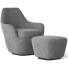 Armchair and Ottoman Ligne Roset Amedee by Marie Christine Dorner - Isomiddinvfx1995