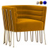 Armchair Jonathan Adler Maxime Club - Isomiddinvfx1995