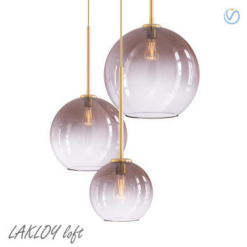 Lampa wisząca LukLoy loft Model 3D