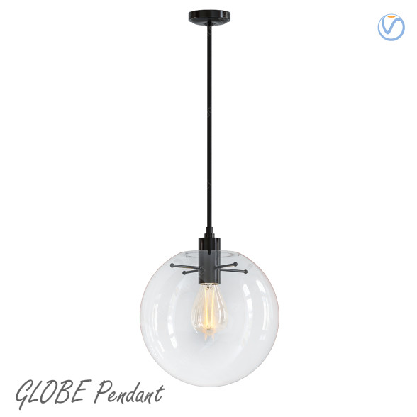Lampa wisząca Beautiful Globe model 3D