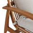 Крісло CB2 Noelie Rattan Lounge with Cushion - ogan.love