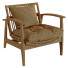 Крісло CB2 Noelie Rattan Lounge with Cushion - ogan.love