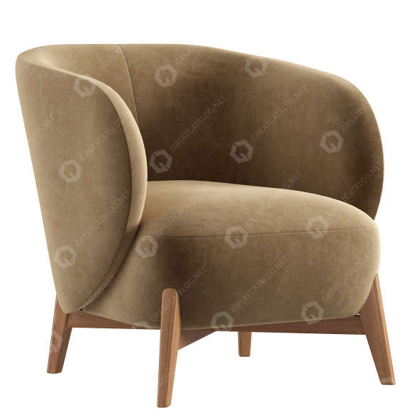 Sillón Fauteuil Modelo 3D