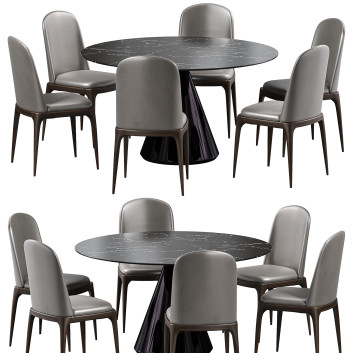 Стіл та стільці Noho Home Kaito Dining