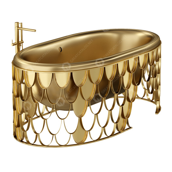 Bañera Maison Valentina Koi Modelo 3D